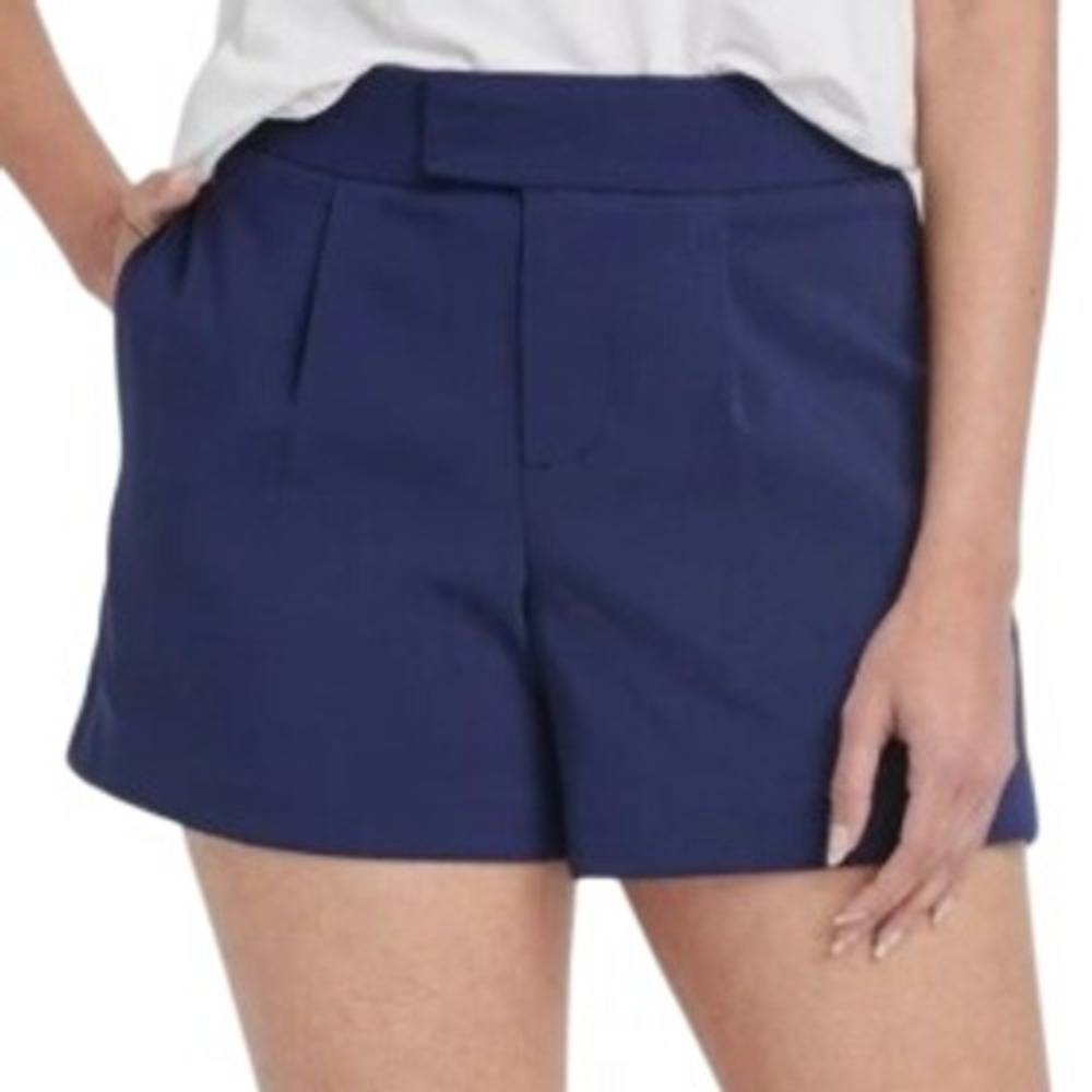 a new day Women High Rise Mood Ring Blue High Rise Pocket Shorts Size 2